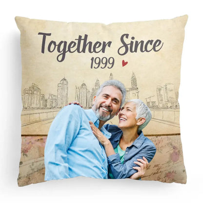 Family - We've Together Since - Personalized Photo Pillow(AQ) Pillow The Next Custom Gift