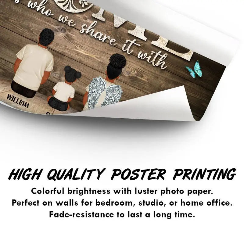 Family - What We Love Most About Our Home - Personalized Poster Poster The Next Custom Gift