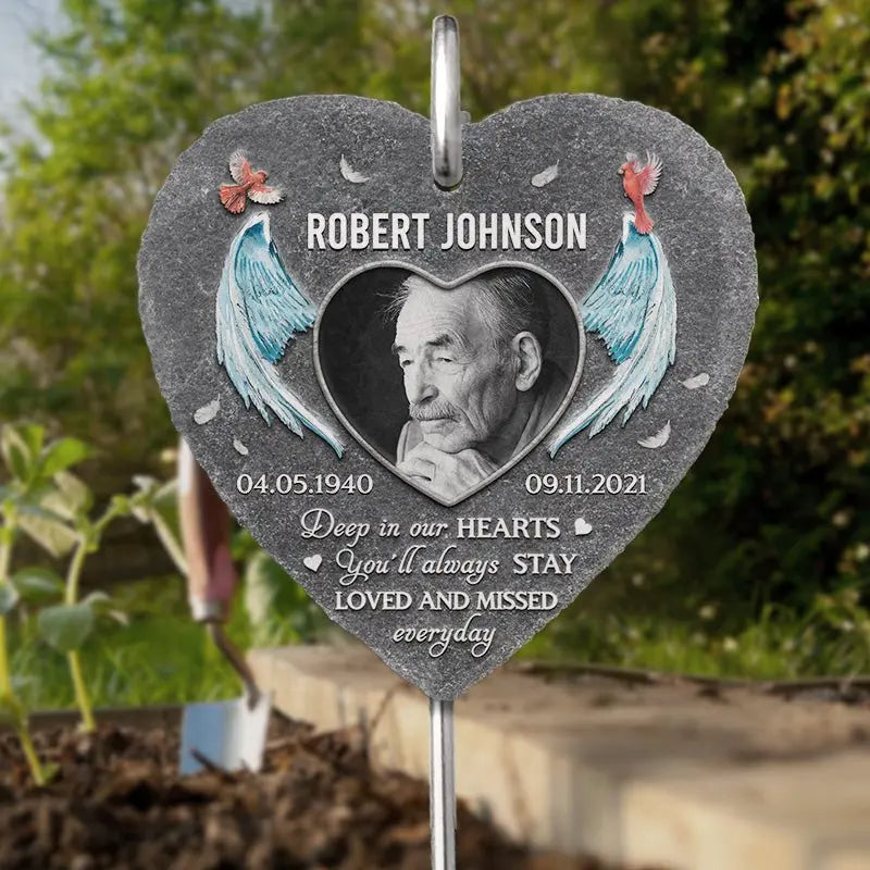 Family - You Will Always Be Loved - Personalized Memorial Garden Slate & Hook Slate & Hook The Next Custom Gift