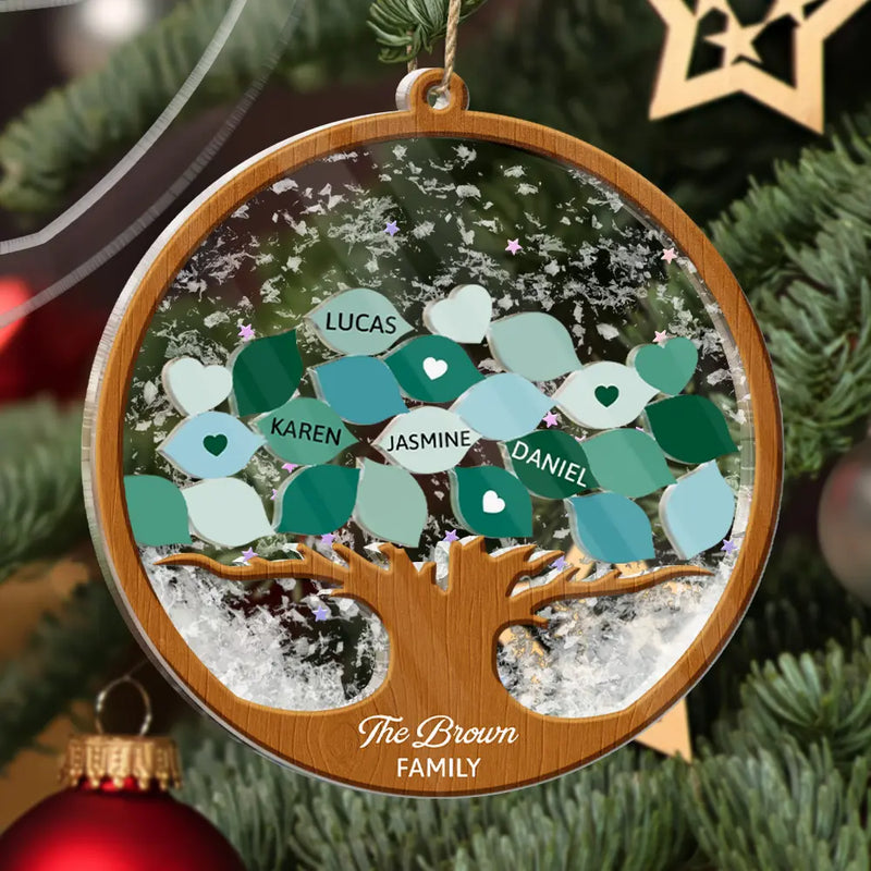 Family Tree - Personalized Acrylic Ornament