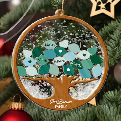 Family Tree - Personalized Acrylic Ornament