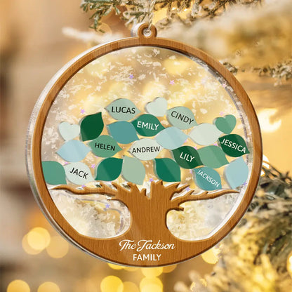 Family Tree - Personalized Acrylic Ornament
