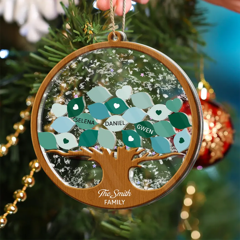 Family Tree - Personalized Acrylic Ornament