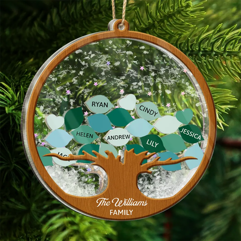 Family Tree - Personalized Acrylic Ornament
