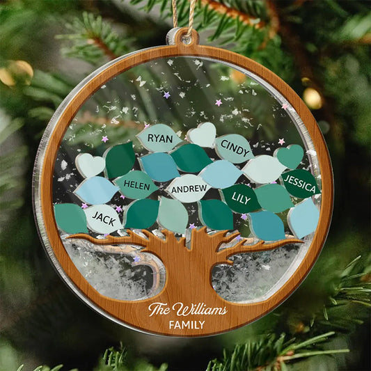 Family Tree - Personalized Acrylic Ornament
