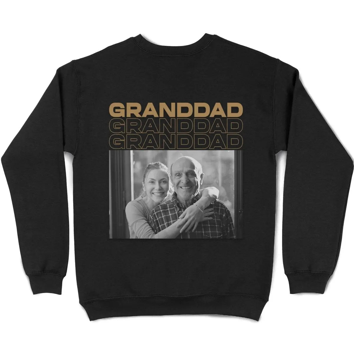 Father - Custom Photo B&W - Personalized Unisex T-Shirt, Hoodie, Sweatshirt (HJ) Shirts & Tops The Next Custom Gift