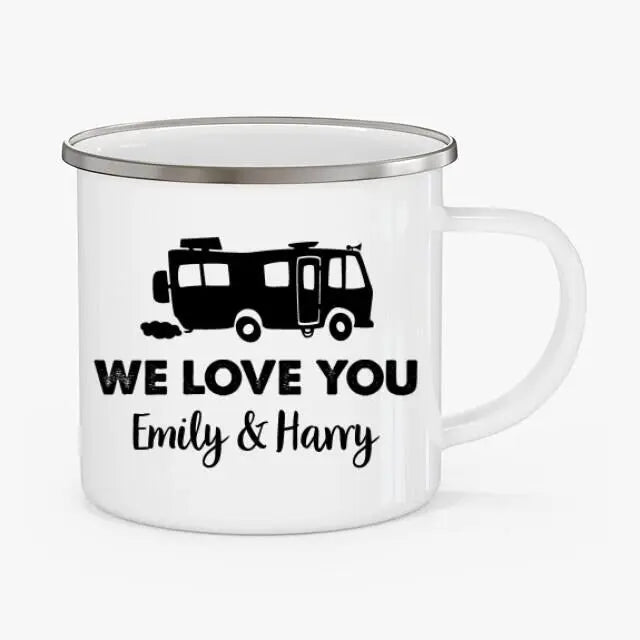 Father's Day  - Best Camping Dad Ever - Personalized Camping Mug Mug The Next Custom Gift