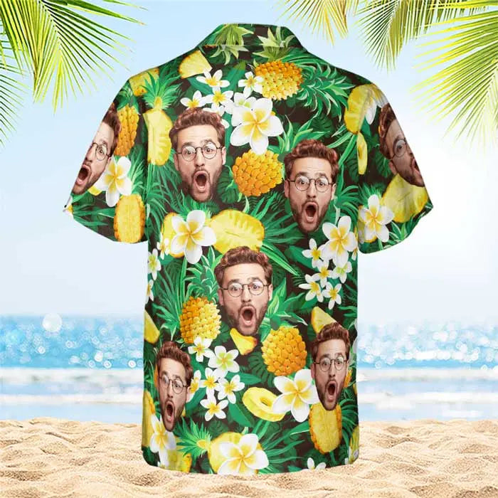 Father's Day - Custom Hawaiian Shirt, Custom Shirts - Personalized Photo Hawaiian Shirt Shirts & Tops The Next Custom Gift