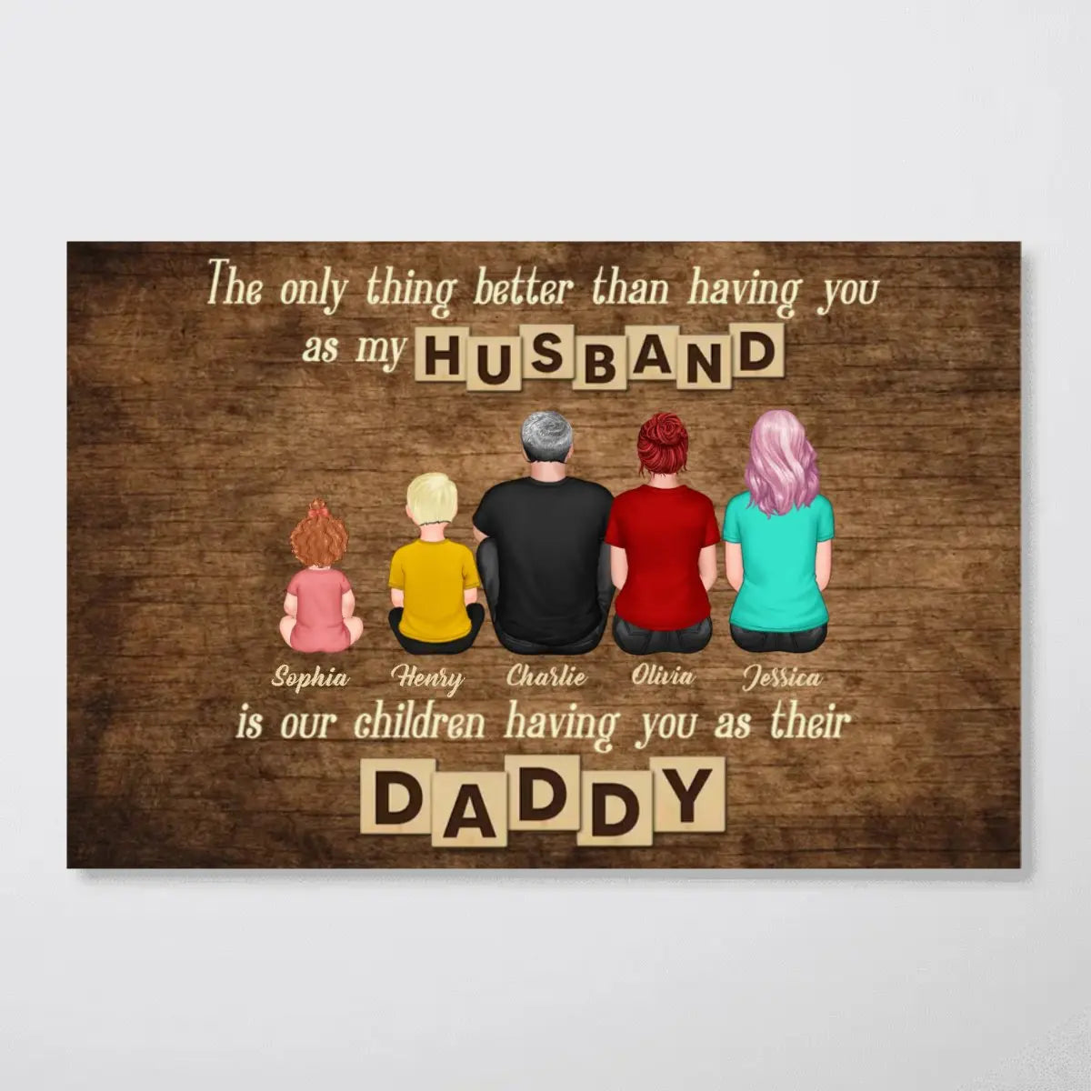 Father's Day - The Only Thing Better Than Fatherƒ??s Day - Personalized Horizontal Poster (TL) Poster The Next Custom Gift