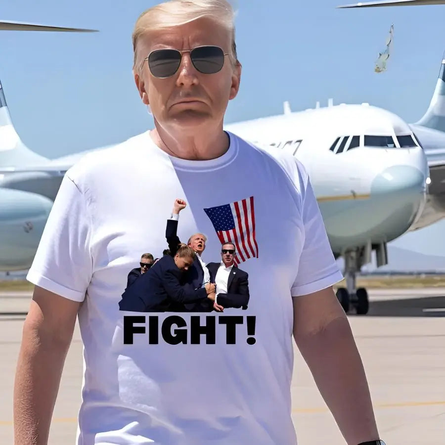 Fight - Trump Fight Shirt - Donald Trump Bright Unisex T-shirt, Hoodie, Sweatshirt Shirts & Tops The Next Custom Gift