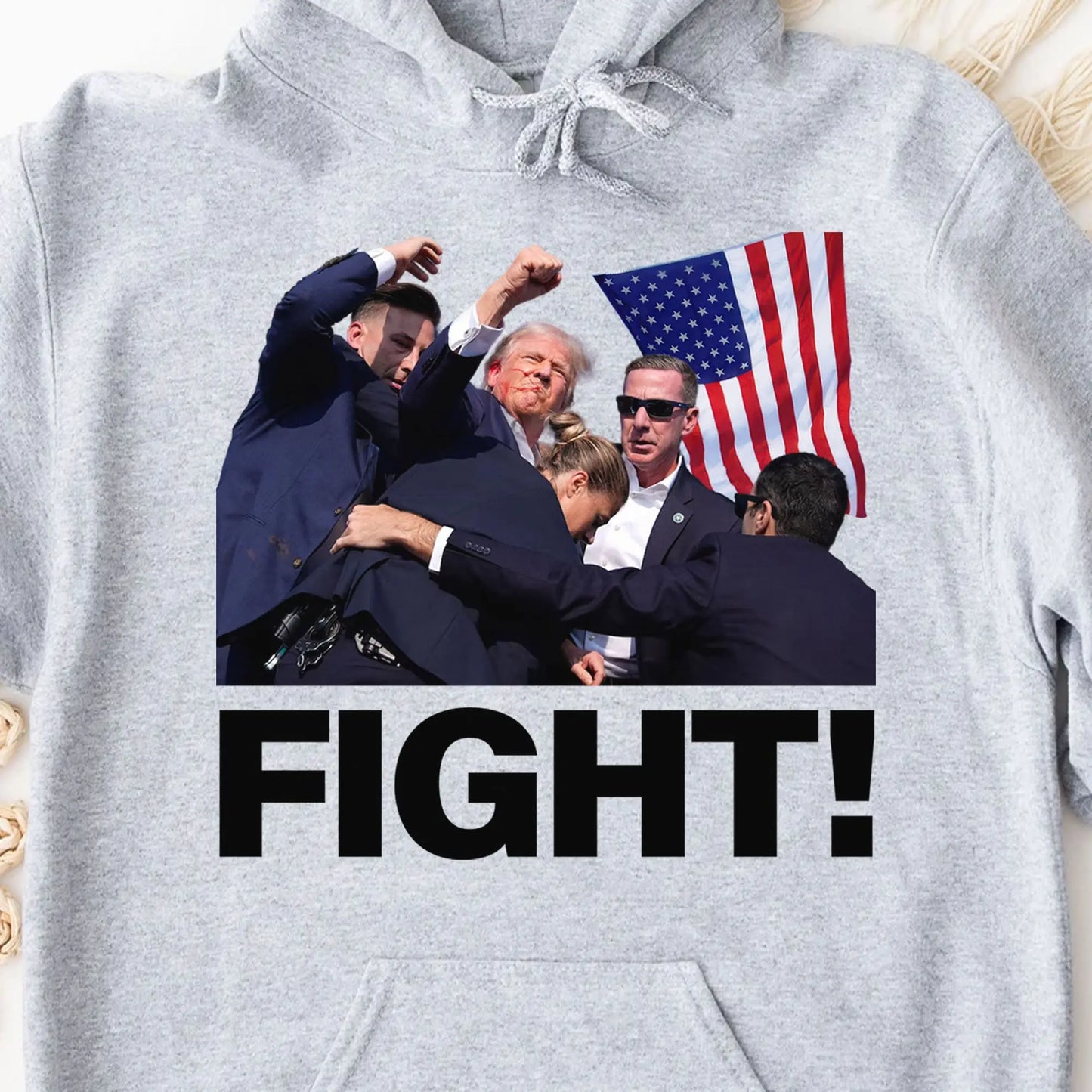 Fight - Trump Fight Shirt - Donald Trump Bright Unisex T-shirt, Hoodie, Sweatshirt Shirts & Tops The Next Custom Gift