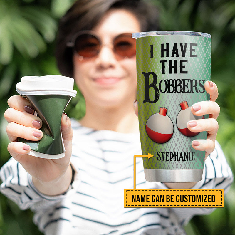 Fishing Couple Husband Wife I've Got The Pole Custom Tumbler, Couple Gift, Fishing Gift, Travel Mug