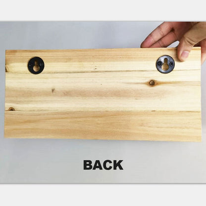 Gardening Tools Rack Grown With Love Personalized Custom Wood Key Holder