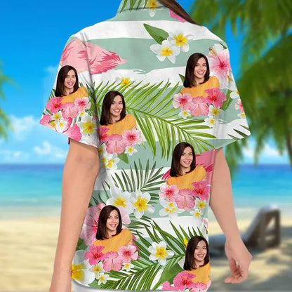 Friends - Custom Face Photo Tropical Hawaii Shirt - Personalized Photo Hawaiian Shirt  The Next Custom Gift