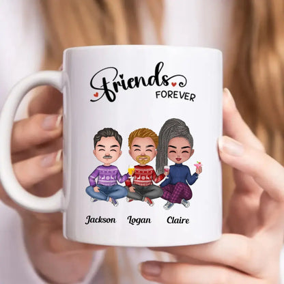 Friends Forever - Personalized Mug mug The Next Custom Gift