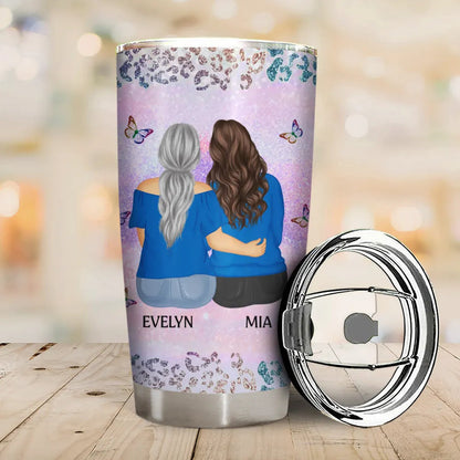 From Mom To Badass Daughter - Personalized Tumbler