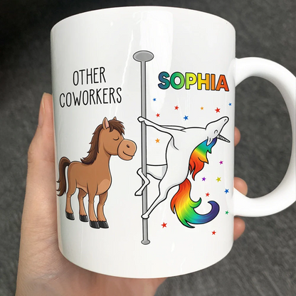 Funny Other Coworkers Vs Me - Personalized Mug