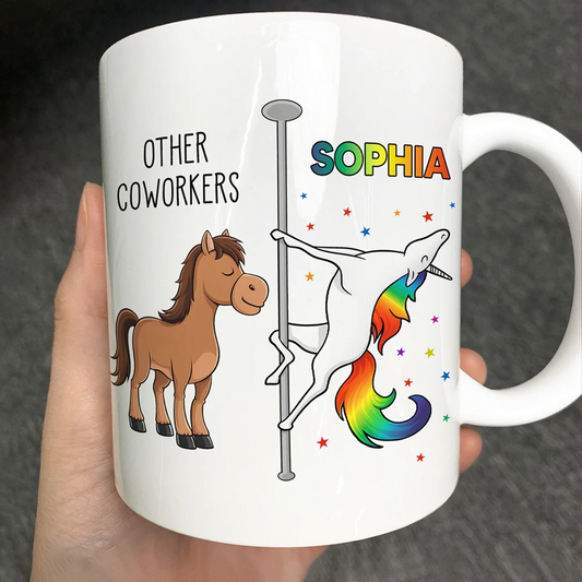Funny Other Coworkers Vs Me - Personalized Mug