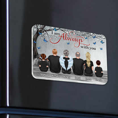 Blossom Tree Always With You Family Memorial Personalized Acrylic Fridge Magnet, Remembrance Gift, Sympathy Gift