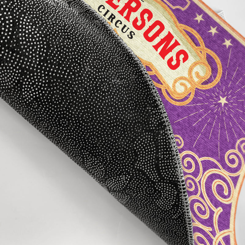 Welcome To Our Circus - Gift For Couples - Personalized Custom Doormat