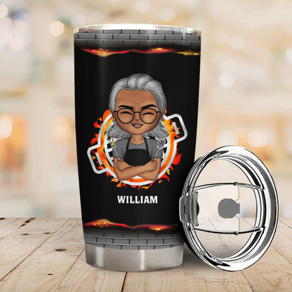 BBQ Pit Master - Personalized Custom Tumbler