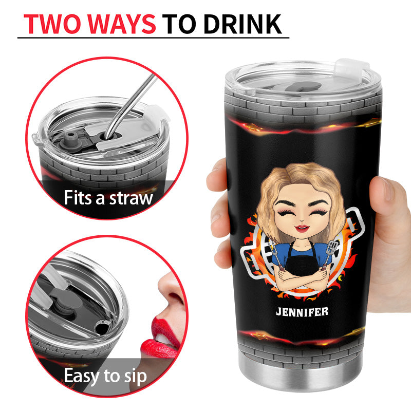 BBQ Pit Master - Personalized Custom Tumbler