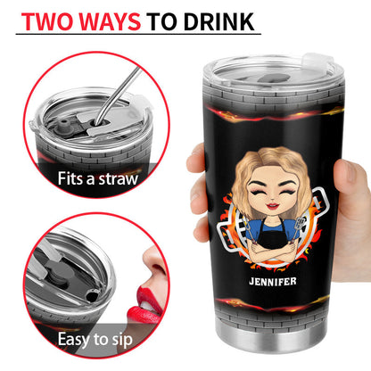 BBQ Pit Master - Personalized Custom Tumbler