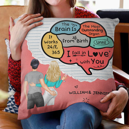 The Most Outstanding Organ - Gift For Couples - Personalized Custom Pillow