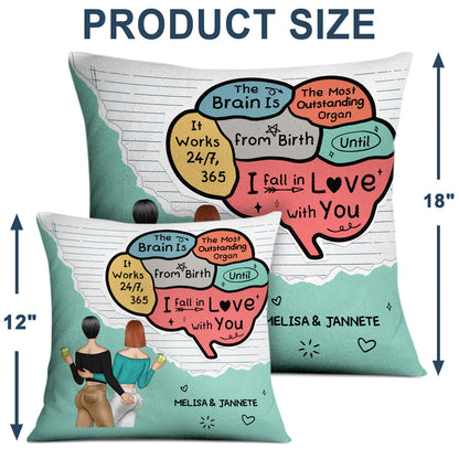 The Most Outstanding Organ - Gift For Couples - Personalized Custom Pillow