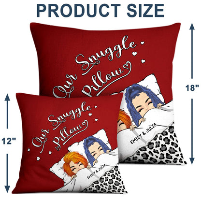 Couple Our Snuggle Pillow - Gift For Couples - Personalized Custom Pillow