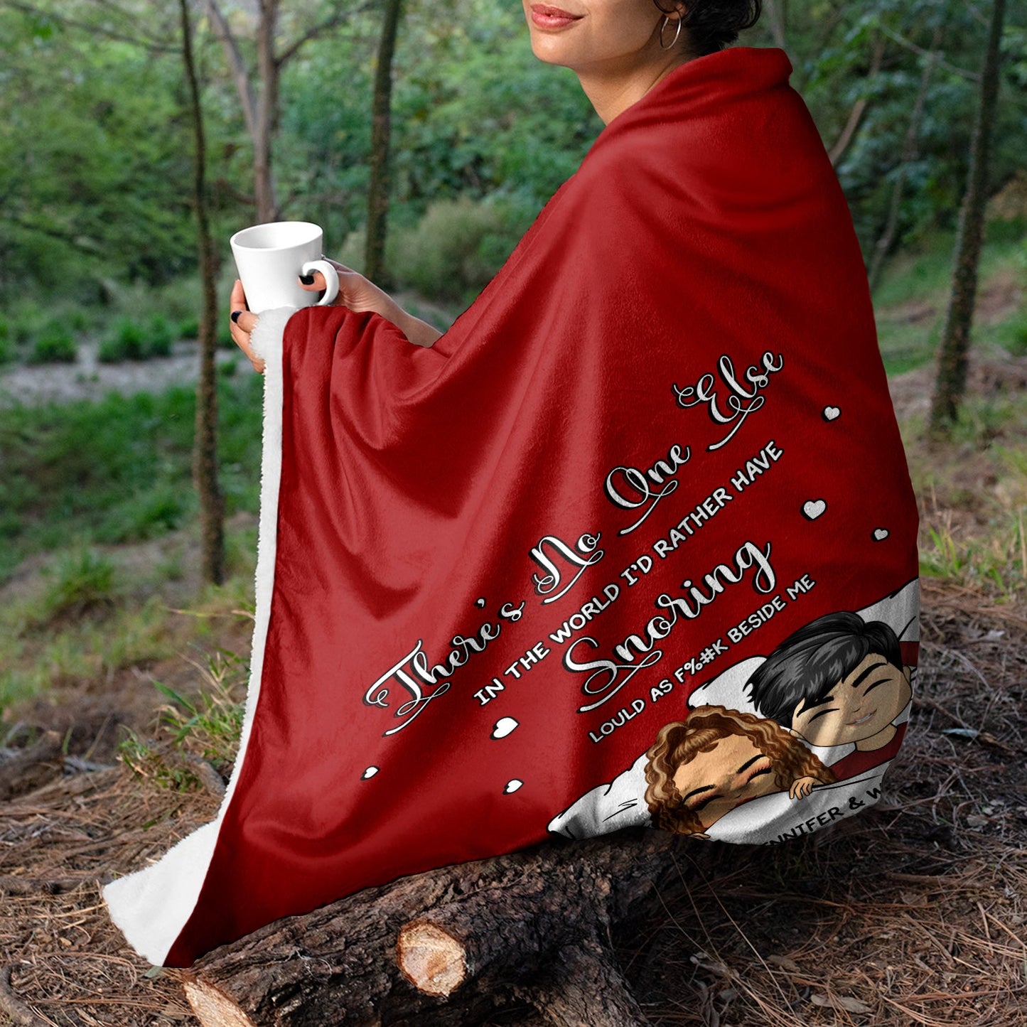 Couple Blanket Together Since - Gift For Couple - Personalized Custom Fleece Blanket