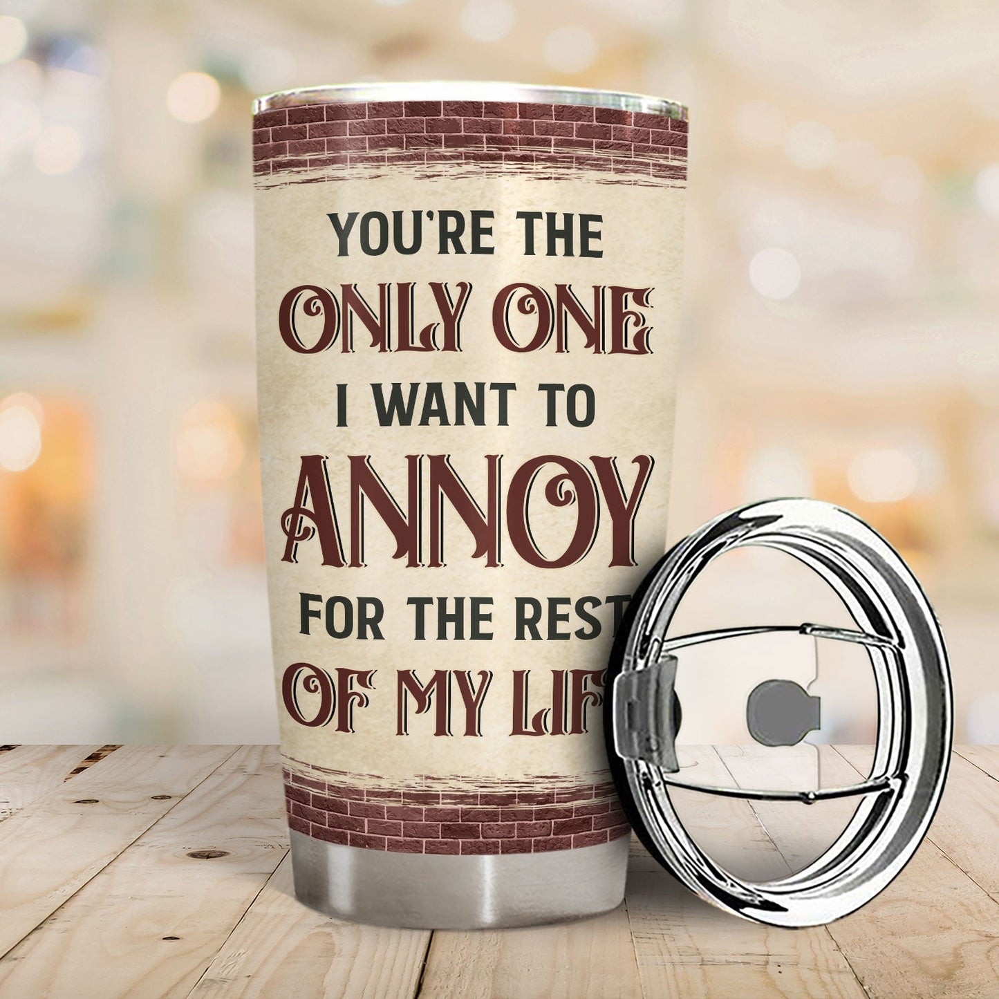Old Chibi Annoying Each Other For Years - Personalized Custom Tumbler