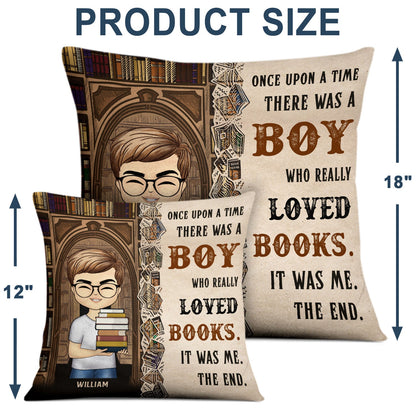 Chibi Once Upon A Time - Gift For Book Lovers - Personalized Custom Pillow