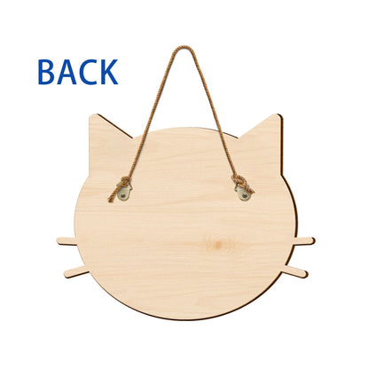 All Guests Must Be Approved - Gift For Cat Lovers - Personalized Custom Shaped Wood Sign