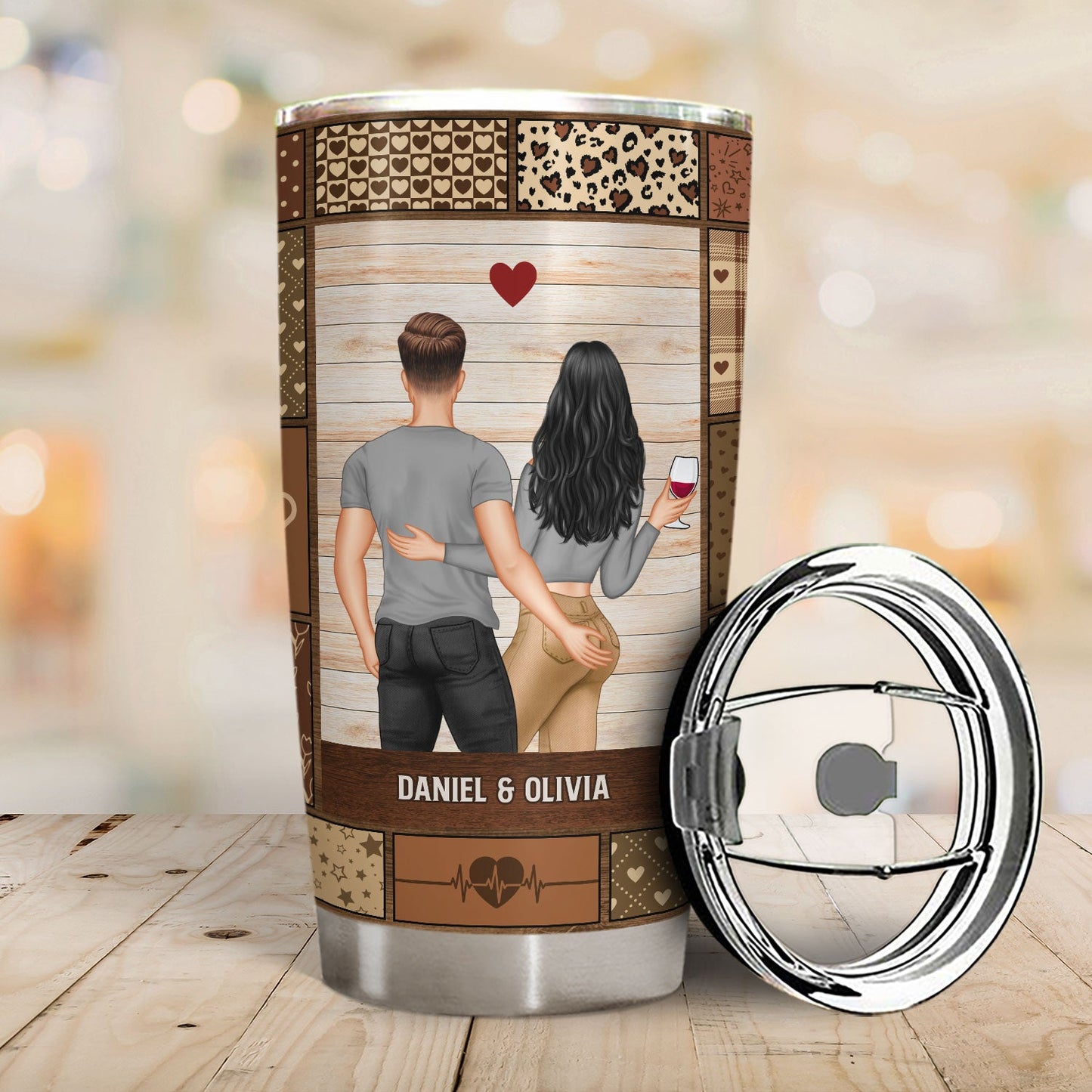Couple You Are My Love You Are My Life - Gift For Couples - Personalized Tumbler