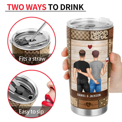 Couple You Are My Love You Are My Life - Gift For Couples - Personalized Tumbler