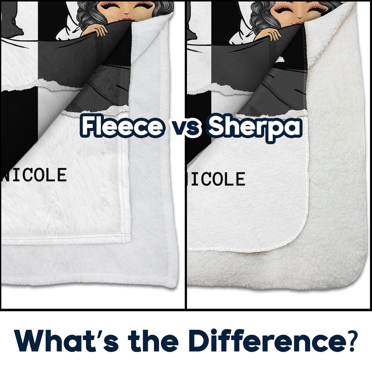 If You Love Somebody - Gift For Couple - Personalized Fleece Blanket