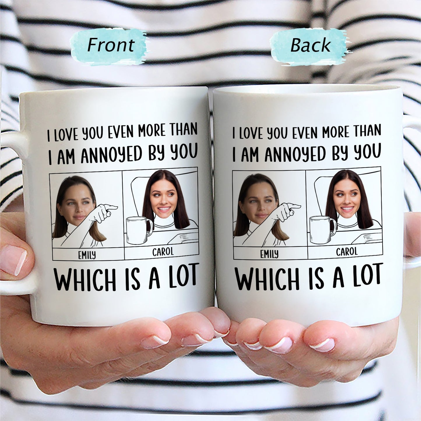 Custom Photo Which Is A Lot - Gift For Couples - Personalized Mug