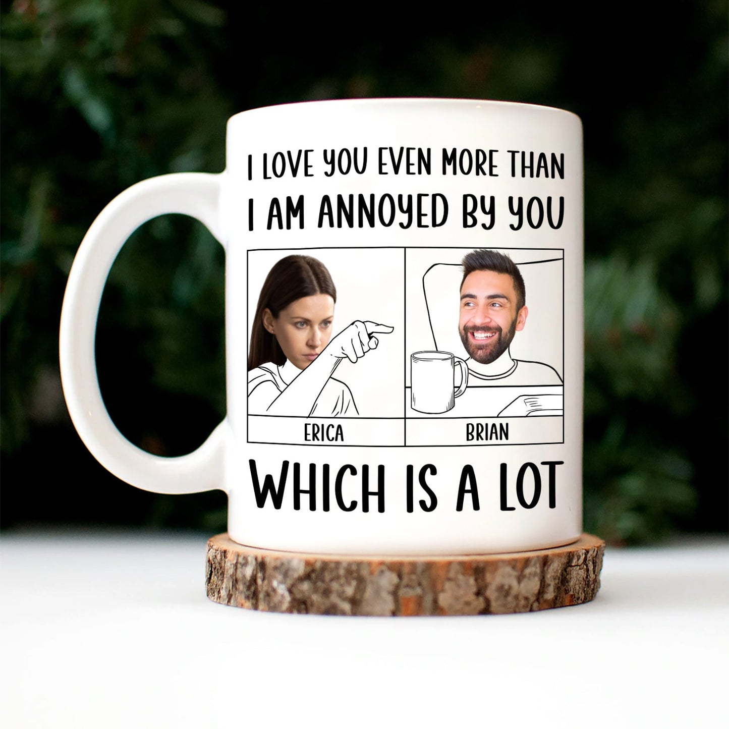 Custom Photo Which Is A Lot - Gift For Couples - Personalized Mug