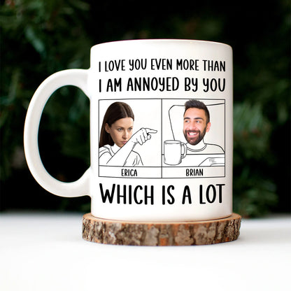 Custom Photo Which Is A Lot - Gift For Couples - Personalized Mug