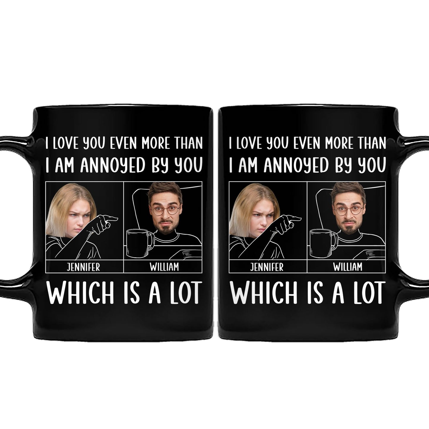 Custom Photo Which Is A Lot - Gift For Couples - Personalized Mug