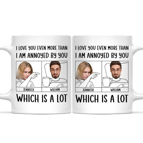 Custom Photo Which Is A Lot - Gift For Couples - Personalized Mug