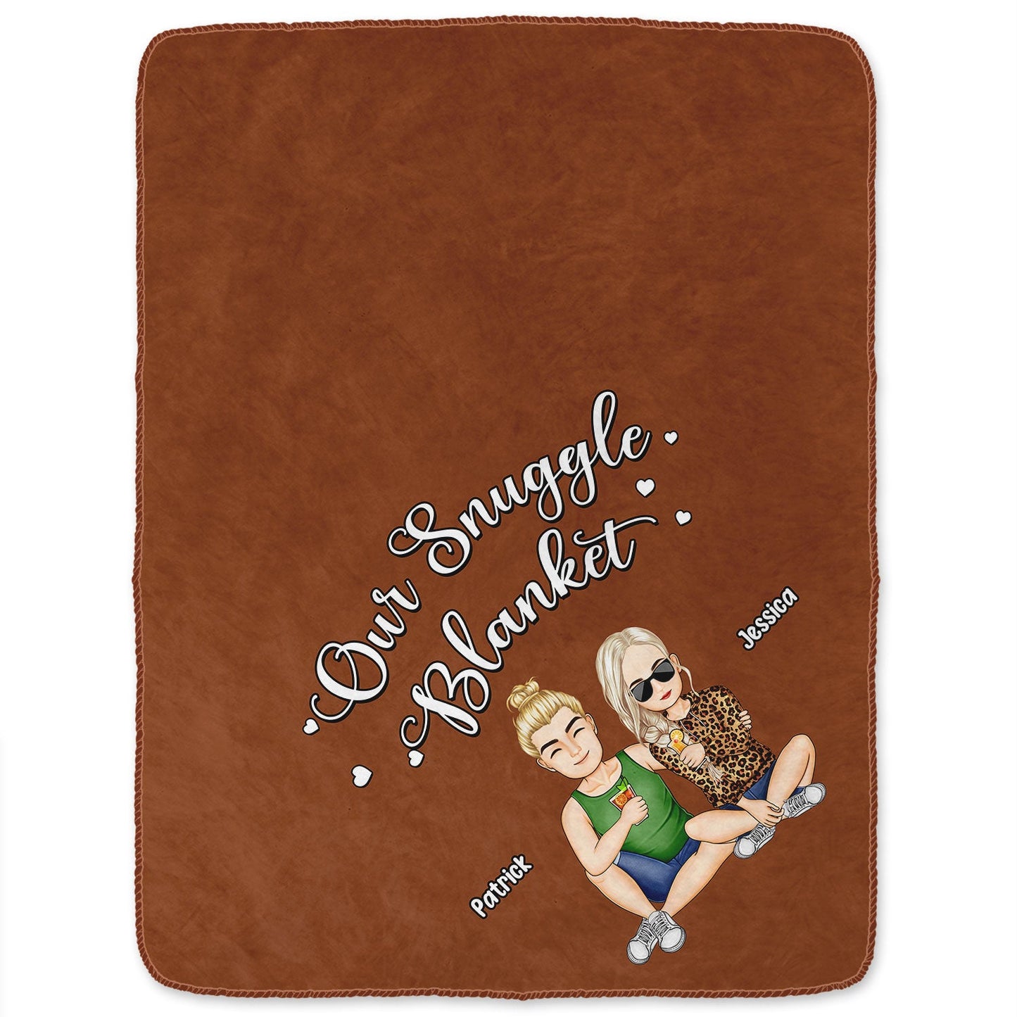 This Is Our Cuddling Blanket - Gift For Couples - Personalized Fleece Blanket, Sherpa Blanket