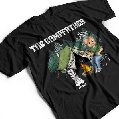 The Campfather Pet Lovers - Personalized T Shirt