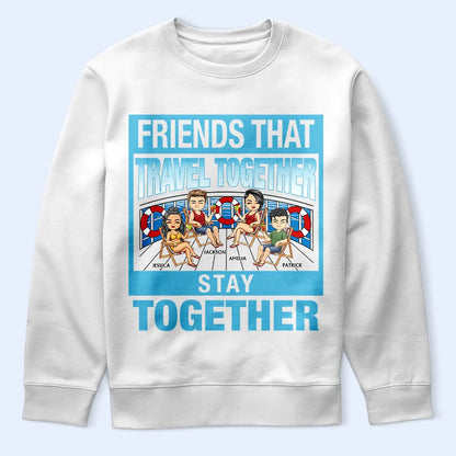 Cruising Bestie Life Is Better On The Cruise - Personalized T Shirt