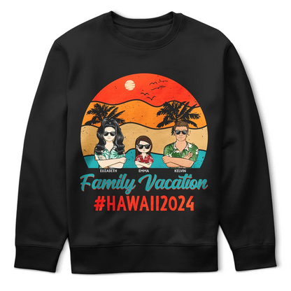 Family Vacation Hawaiian Shirt - Personalized T Shirt