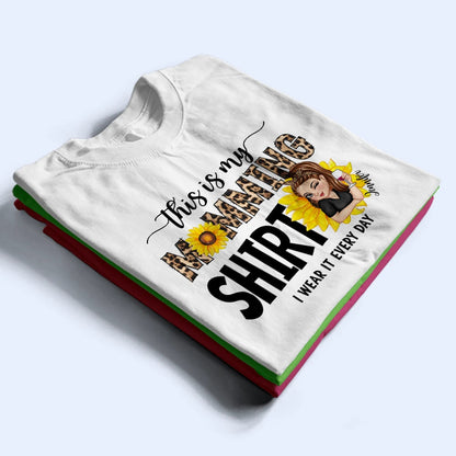 This Is My Momming Shirt - Personalized T Shirt