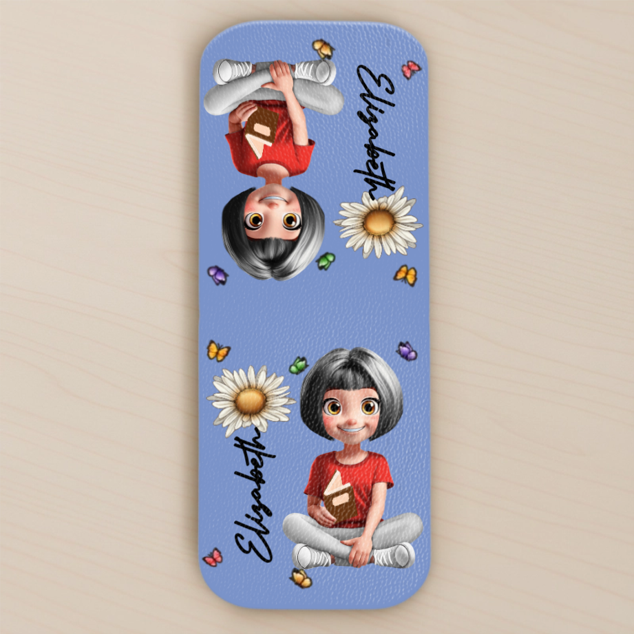 Custom Leather Magnetic Bookmark - Personalized Bookish Gifts For Book Lovers, Bookworms, Readers - Chapters Hold Magic