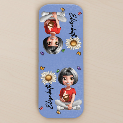 Custom Leather Magnetic Bookmark - Personalized Bookish Gifts For Book Lovers, Bookworms, Readers - Chapters Hold Magic