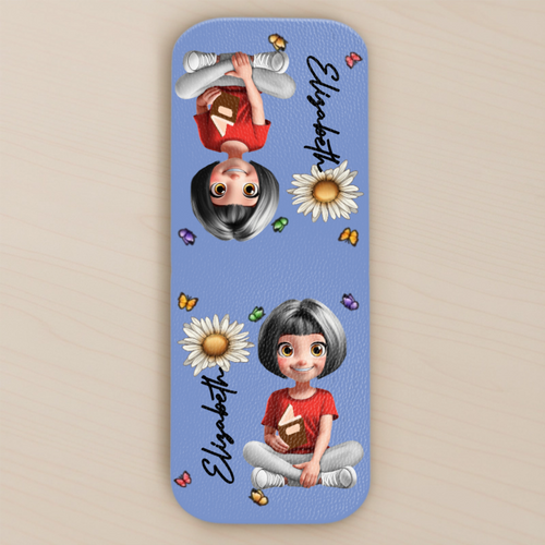 Custom Leather Magnetic Bookmark - Personalized Bookish Gifts For Book Lovers, Bookworms, Readers - Chapters Hold Magic